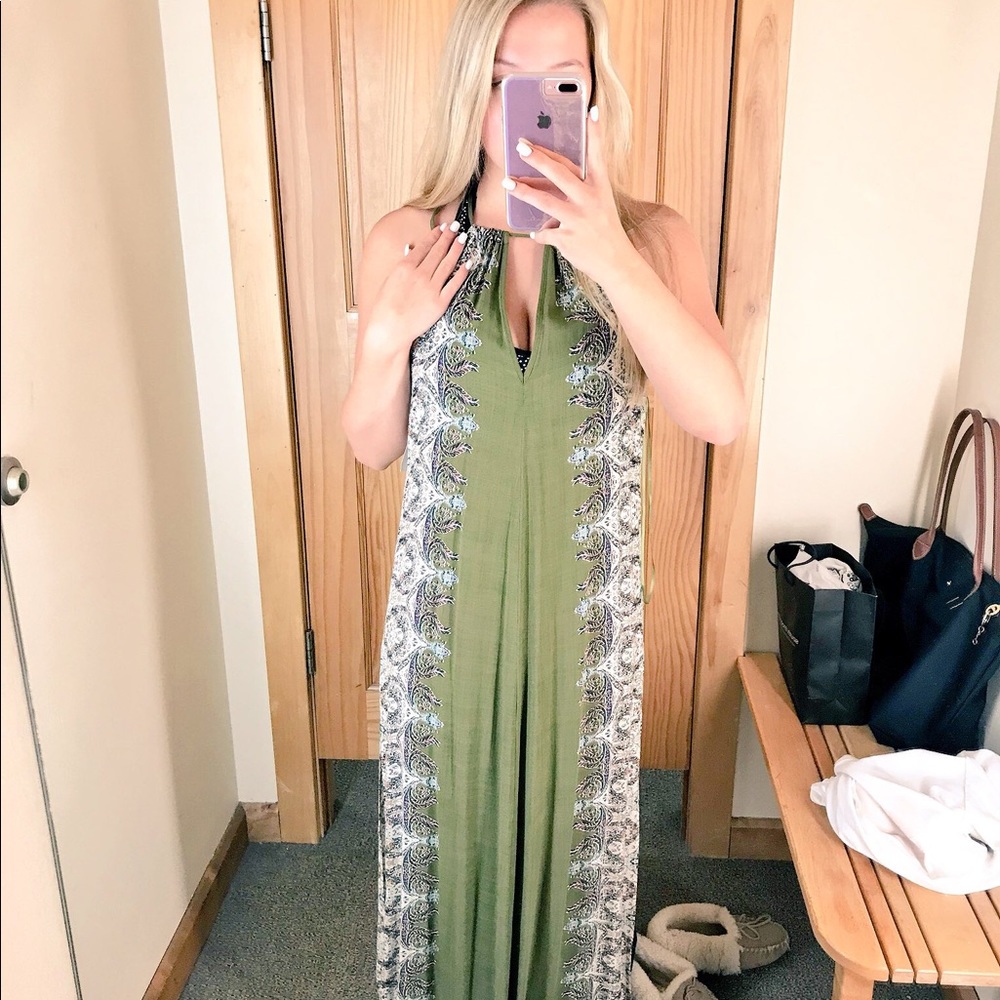 green south moon under maxi dress